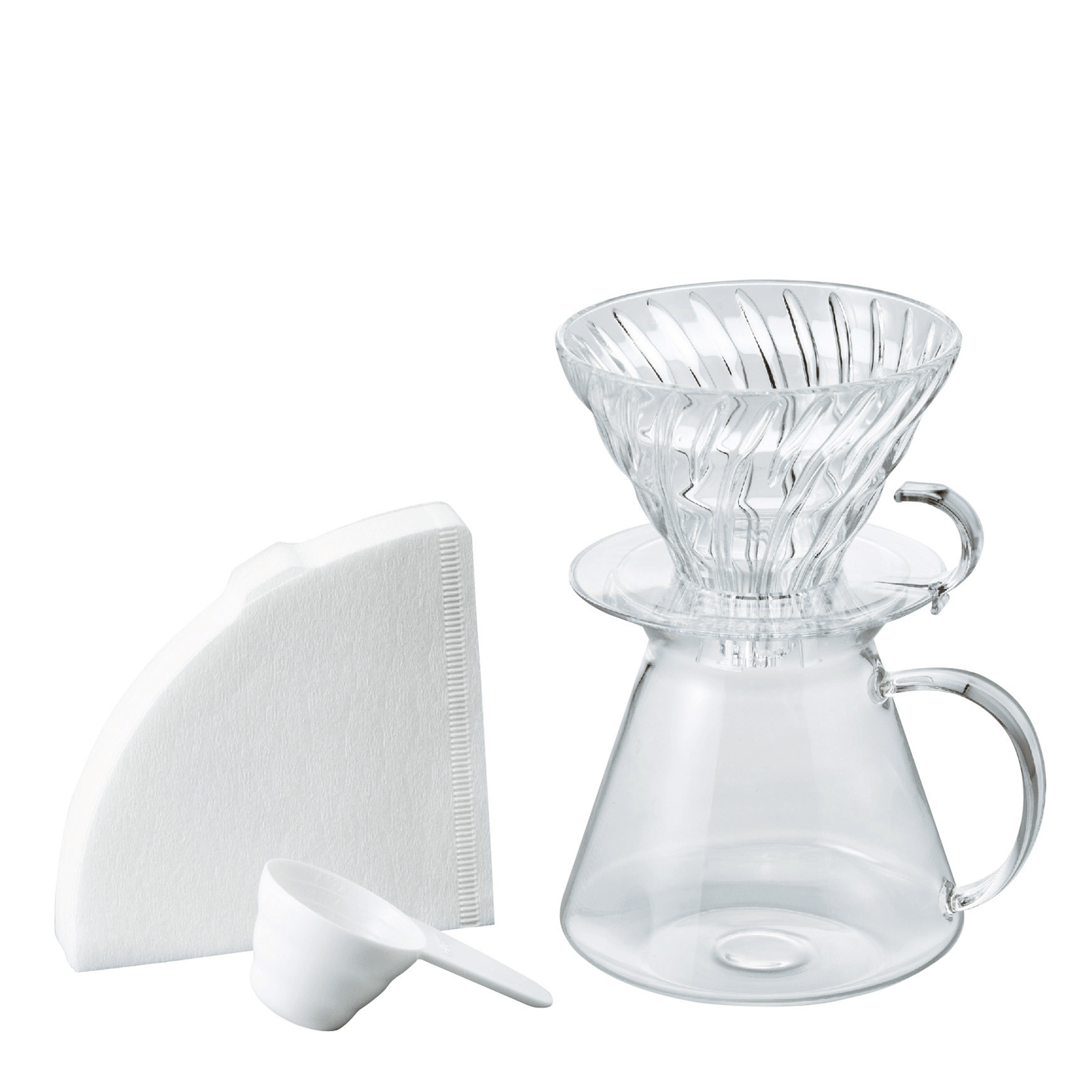 A Sargento Specialty Coffee Lisboa Kit V60 02 - Vidro Hario