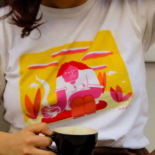 A Sargento Specialty Coffee Lisboa T Shirt Espampada com Arte 1