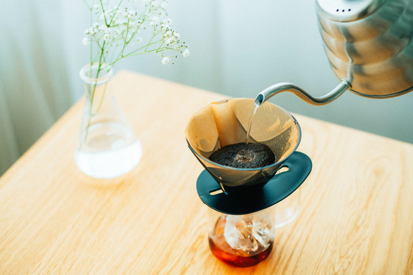 A Sargento Specialty Coffee Lisboa V60 Coador One Pour Mugen Hario 4