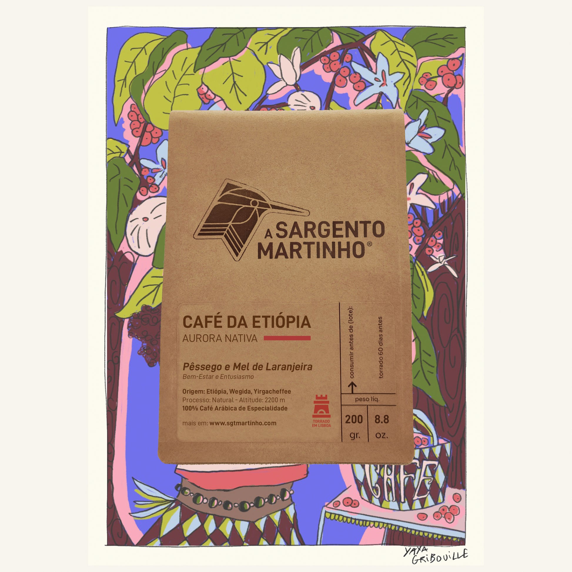 A Sargento Specialty Coffee Lisboa Cafe da Etiopia Aurora Nativa