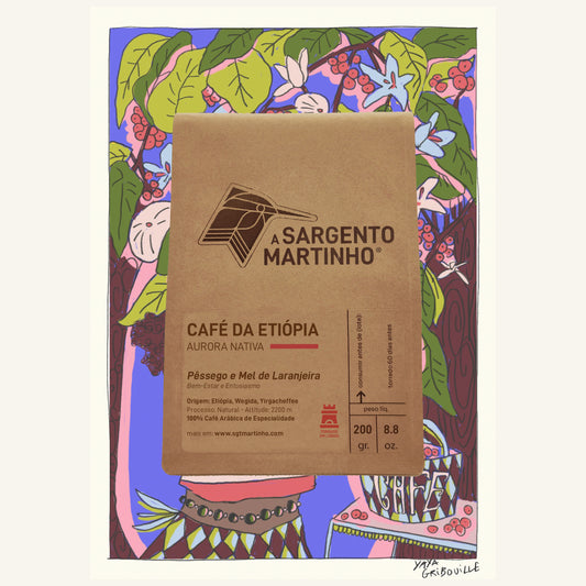 A Sargento Specialty Coffee Lisboa Cafe da Etiopia Aurora Nativa
