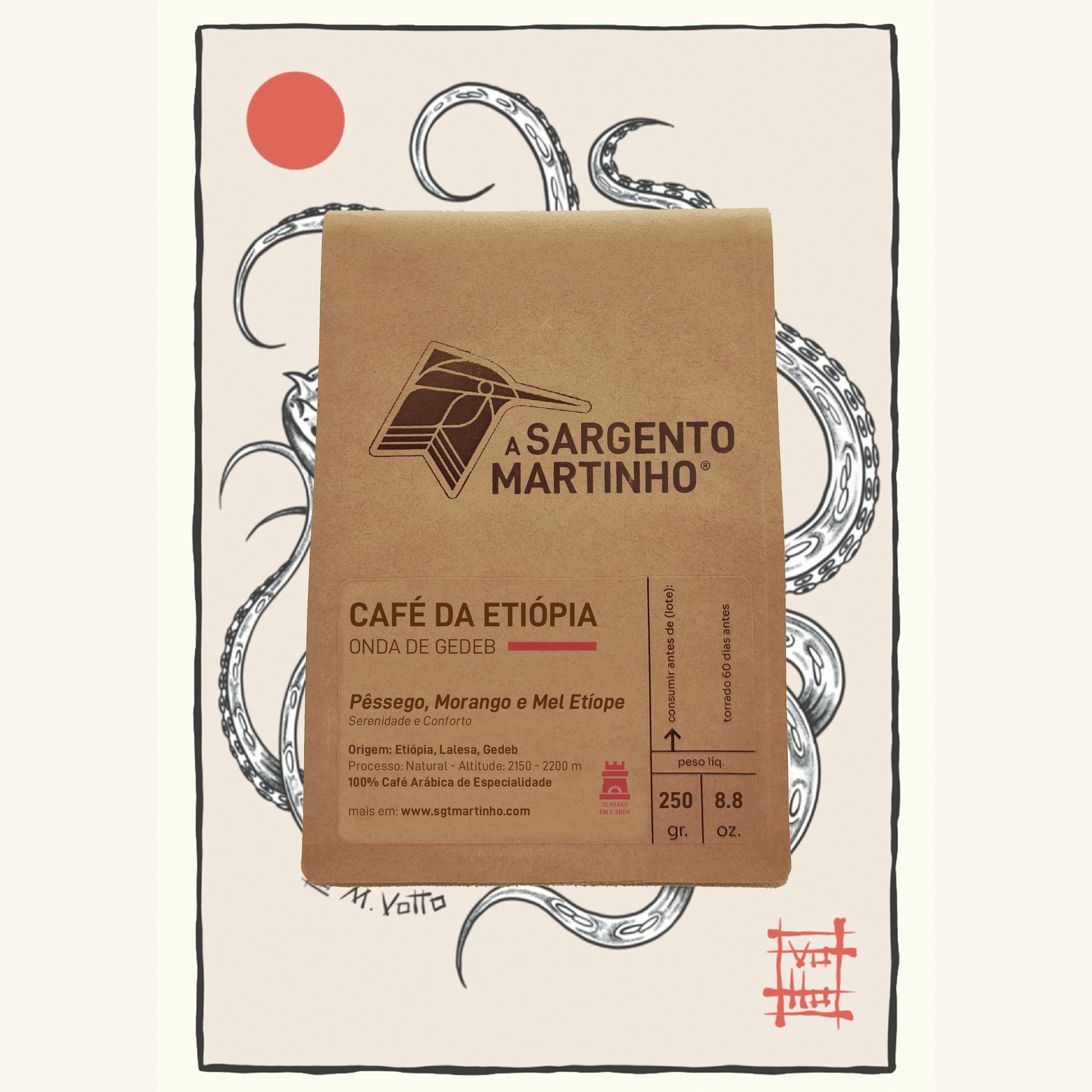 A Sargento Specialty Coffee Lisboa Cafe da Etiopia Onda de Gedeb 0