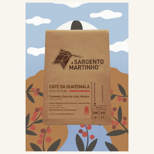 A Sargento Specialty Coffee Lisboa Cafe da Guatemala Gota de Nube