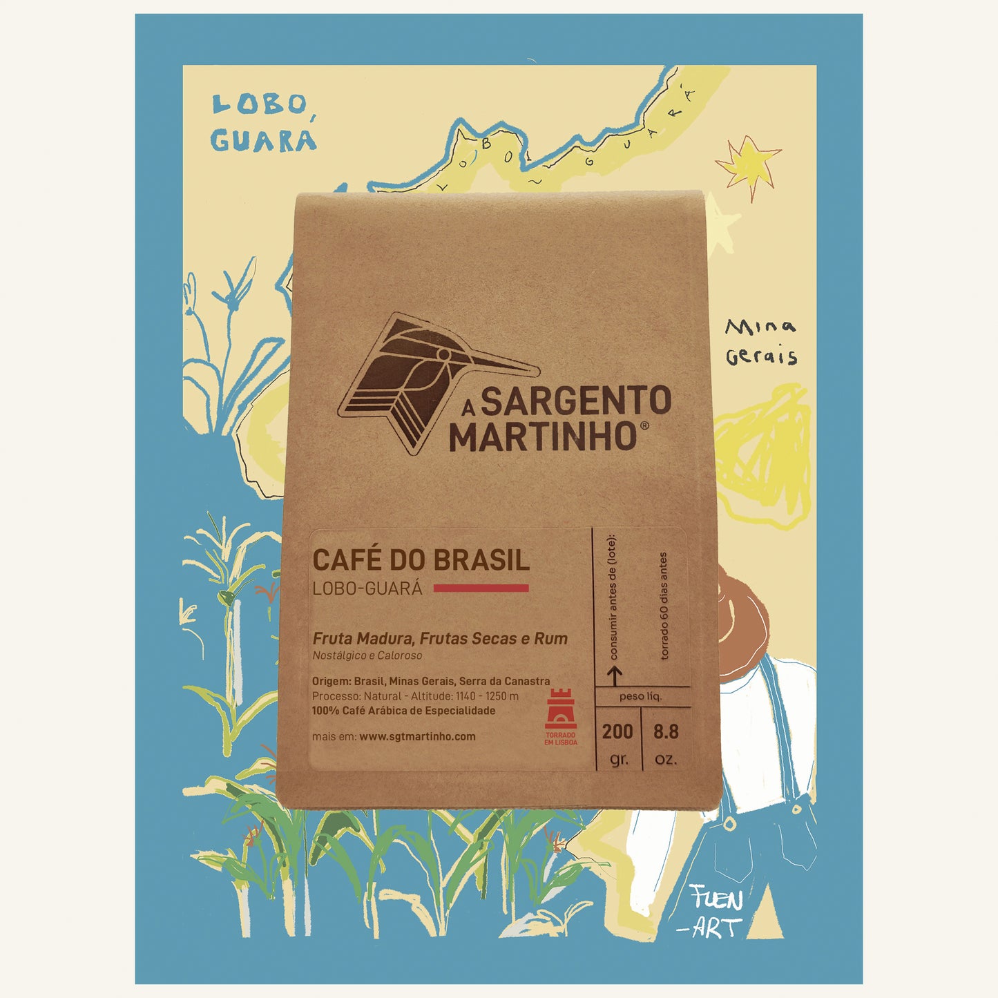 A Sargento Specialty Coffee Lisboa Cafe do Brasil LoboGuara