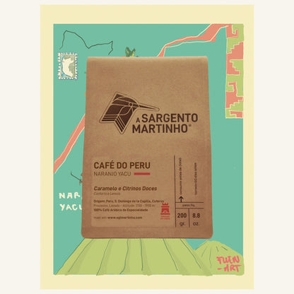 A Sargento Specialty Coffee Lisboa Cafe do Peru Naranjo Yacu