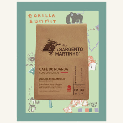 A Sargento Specialty Coffee Lisboa Cafe do Ruanda Cume dos Gorilas
