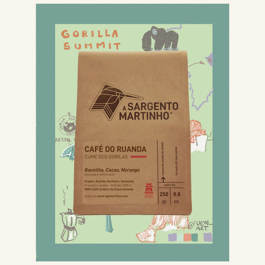 A Sargento Specialty Coffee Lisboa Cafe do Ruanda Cume dos Gorilas