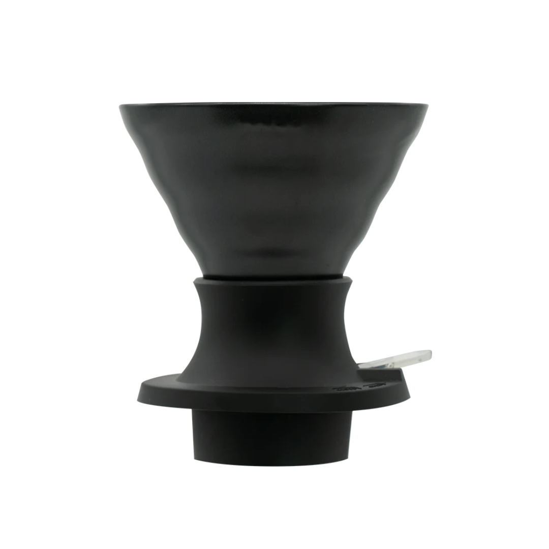 A Sargento Specialty Coffee Lisboa Ceramic Immersion Colour Dripper Switch Black Hario