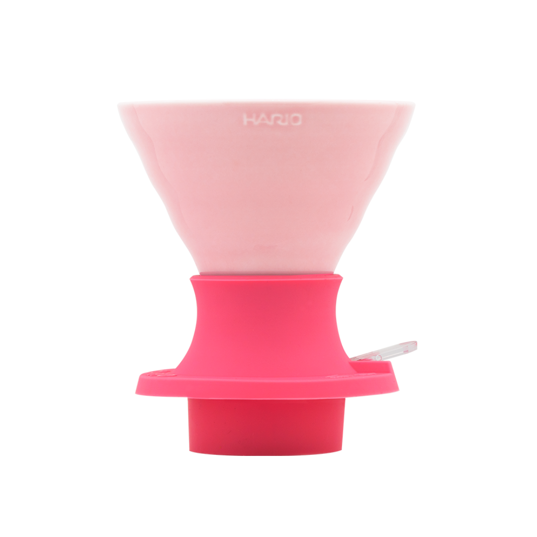 A Sargento Specialty Coffee Lisboa Ceramic Immersion Colour Dripper Switch Pink Hario