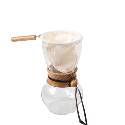 A Sargento Specialty Coffee Lisboa Drip Pot Wood Neck Hario 1