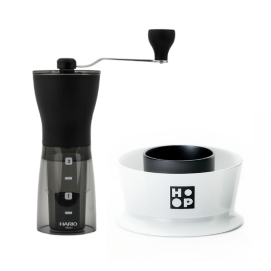 A Sargento Specialty Coffee Lisboa Kit Moinho Hario Dripper Hoop Ceado