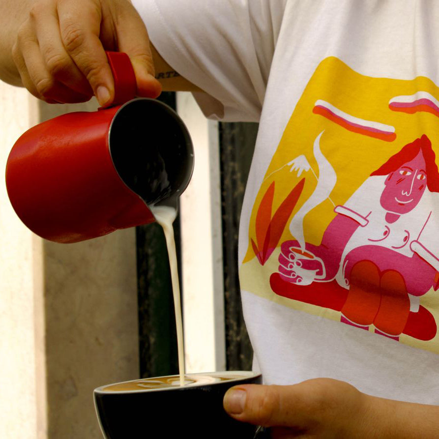 A Sargento Specialty Coffee Lisboa T Shirt Espampada com Arte 4