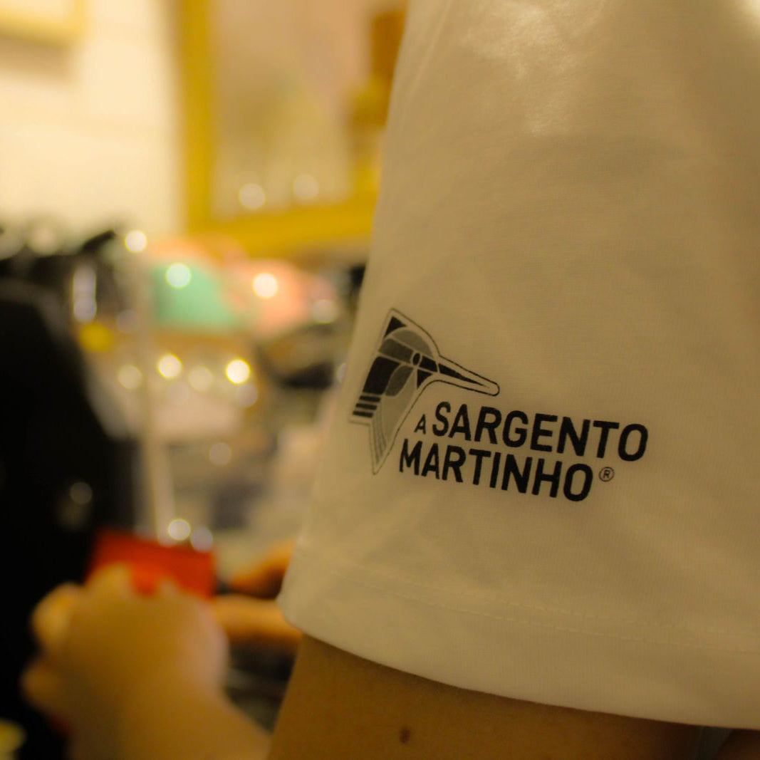 A Sargento Specialty Coffee Lisboa T Shirt Espampada com Arte 5