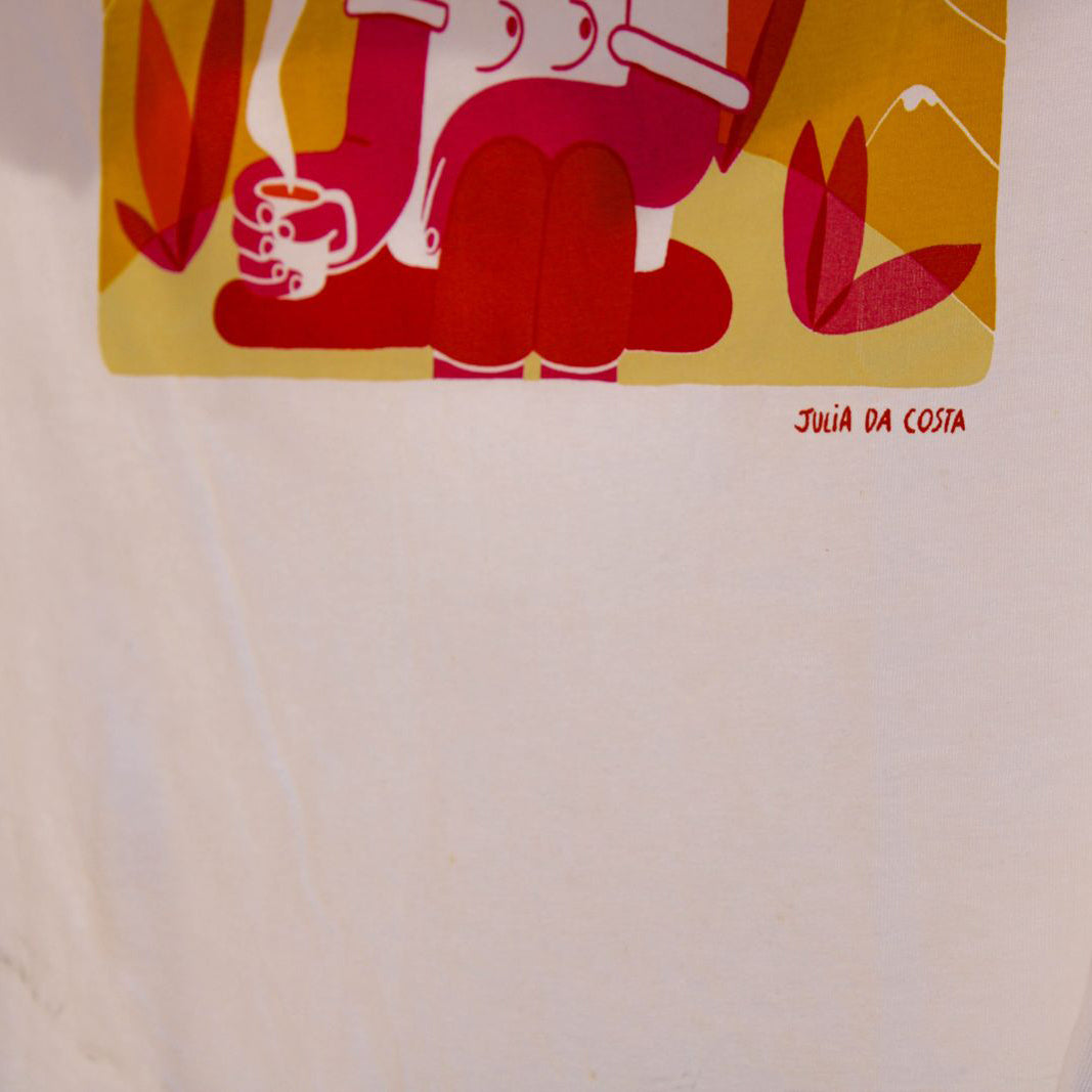 A Sargento Specialty Coffee Lisboa T Shirt Espampada com Arte 6