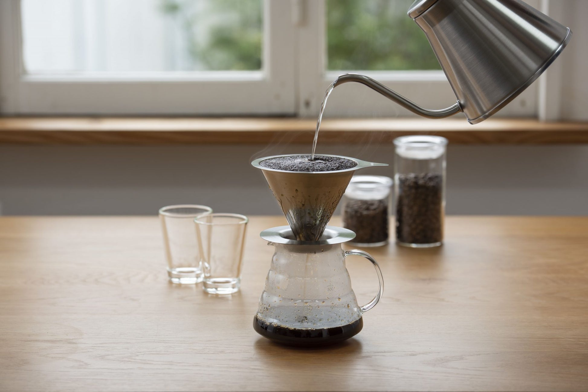 A Sargento Specialty Coffee Lisboa V60 01 Coador Metal Hario 3