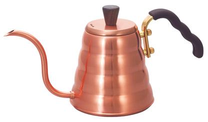 A Sargento Specialty Coffee Lisboa V60 Drip Kettle Buono Copper Hario