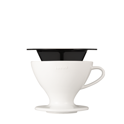 A Sargento Specialty Coffee Lisboa W60 02 Coador - Ceramica Branco Hario