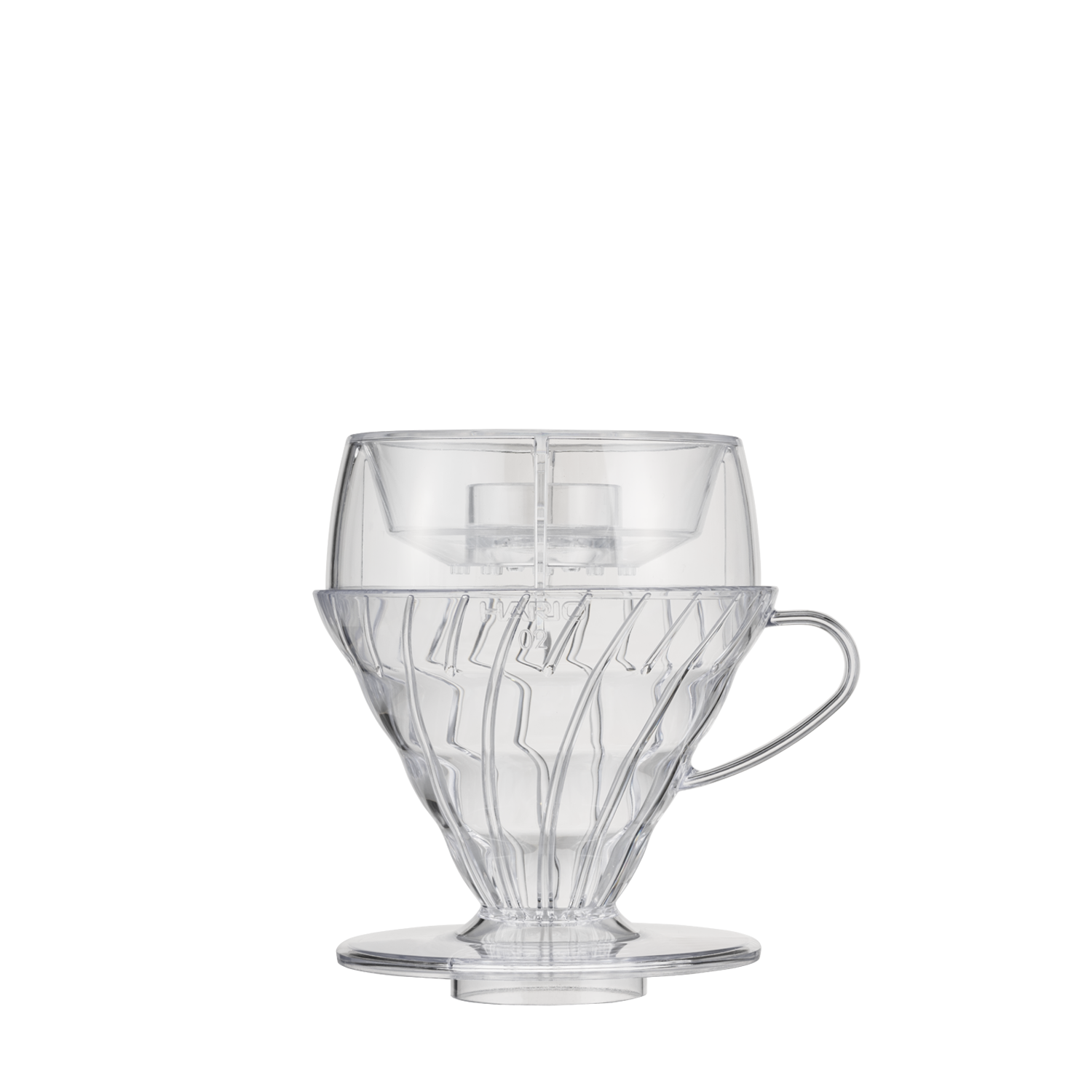 A Sargento V60 02 Transparente Drip-Assist Set Hario 