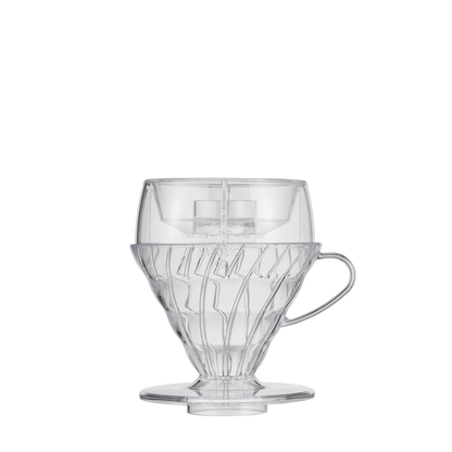 A Sargento V60 02 Transparente Drip-Assist Set Hario