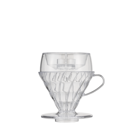 A Sargento V60 02 Transparente Drip-Assist Set Hario 