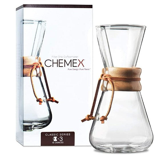 Chemex 3 ou 6 Chávenas