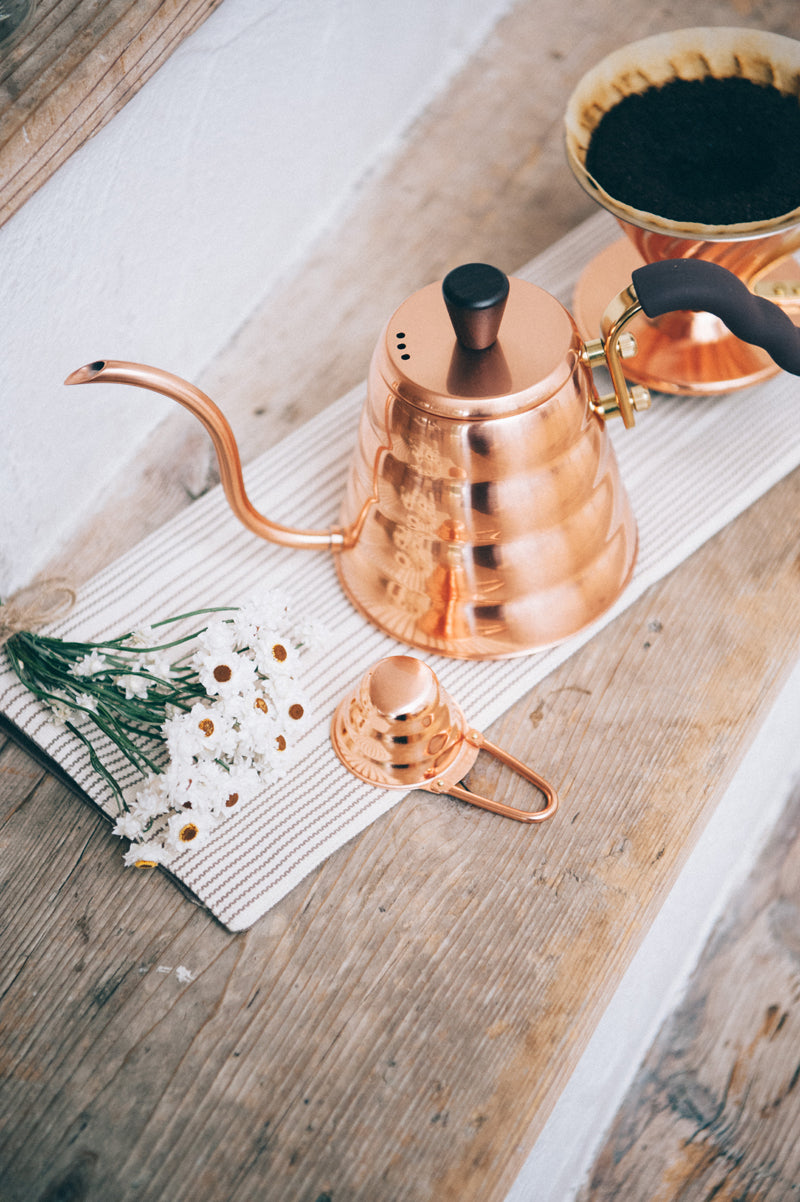 V60 Drip Kettle "Buono" Copper w/ cover
