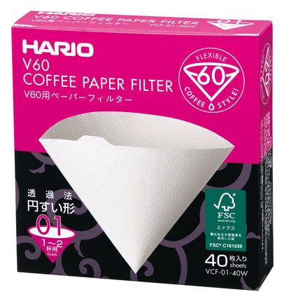 Filtros V60 Hario